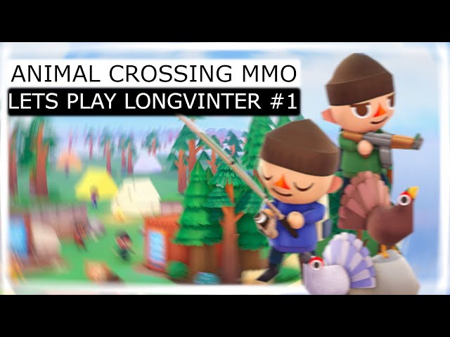Ein ANIMAL CROSSING MMO Multiplayer Game ? // Lets Play Longvinter #1 // Deutsch