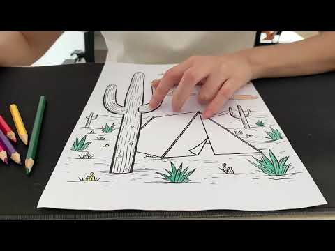 Beautiful drawing instructions with the golden hands of teacher Thuy (Quang Ninh) part 16