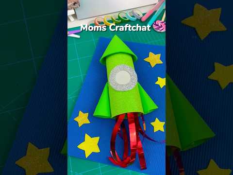 نشاط فني لاسبوع الفضاء للاطفال #school #space #سبيستون #فضاء #اعمال_يدوية #فن #نشاطات #الوان #ازرق