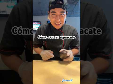 Como cortar aguacate 🥑 #sushichef  #hacks #tutorial #aguacate
