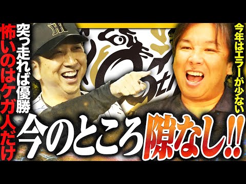 【月間総チェック】2023年優勝した阪神が戻ってきた‼︎『エラーが少ない阪神に隙なし‼︎』失点74点から47点に‼︎佐藤輝明がDHに⁉︎里崎が考える交流戦の戦い方とは【阪神編】
