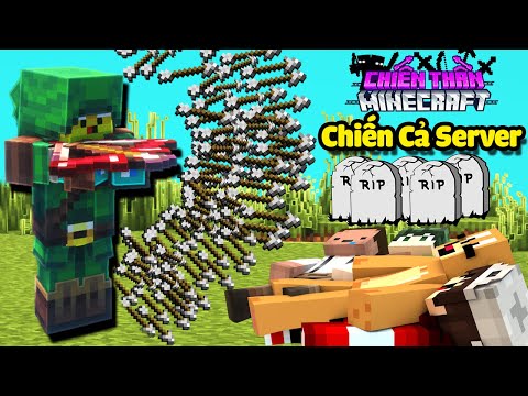 CHIẾN THẦN MINECRAFT TẬP CUỐI : 1 MÌNH CHIẾN VỚI CẢ SERVER