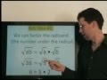 Simplifying Radicals and Square Roots