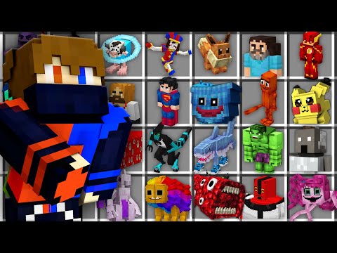 I Made a Zoo With All Famous Mobs in Minecraft