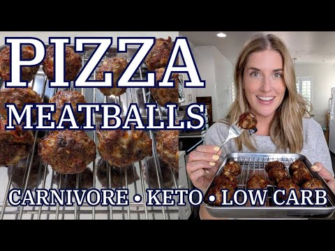 Pizza Meatballs - Carnivore, Keto, Low Carb