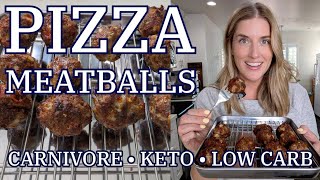 Pizza Meatballs - Carnivore, Keto, Low Carb
