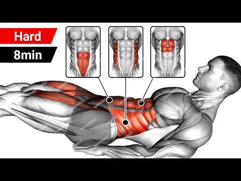 Short but Very Powerful Abs Workout ➜ Hard but very effective