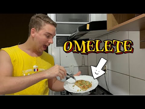 COMO FAZER OMELETE RÁPIDO E SIMPLES | Natansallesof