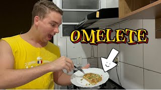 COMO FAZER OMELETE RÁPIDO E SIMPLES | Natansallesof
