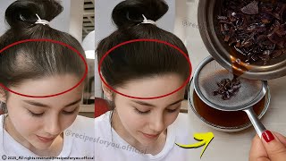 Spray it on your hair for 2 days,🌾Hair grows like crazy and doesn't fall out,🧅grandmother recipe!