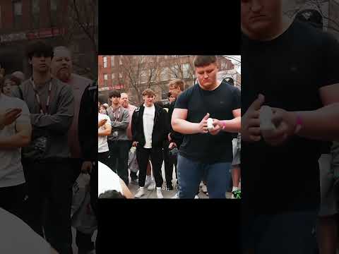 Bro Skipped Arm Day for This?🤯 #strongman #dumbbell #liftupchallenge