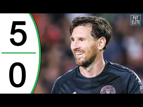 Lionel Messi Goal - Inter Miami vs Olimpia 5-0 Extended Highlights & Goals 2025