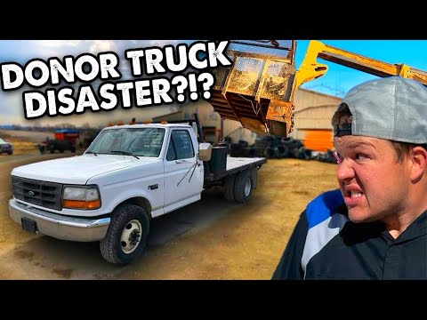 We WRECKED a Donor Truck to Create the Most INSANE Tow Truck EVER King Fred!