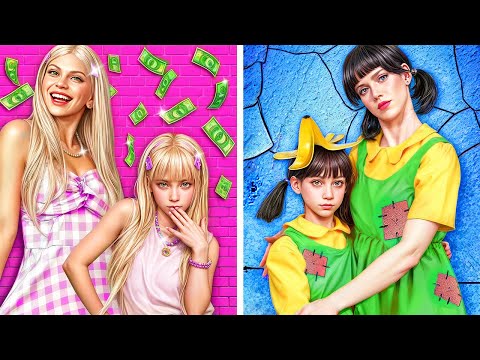 Princesa vs Príncipe em uma Família Real! Garota POBRE Adotada pela Família Real!