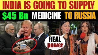 INDIA & RUSSIA MEDICINE DEAL DONE AFTER 250% TARIFF PLANNING 