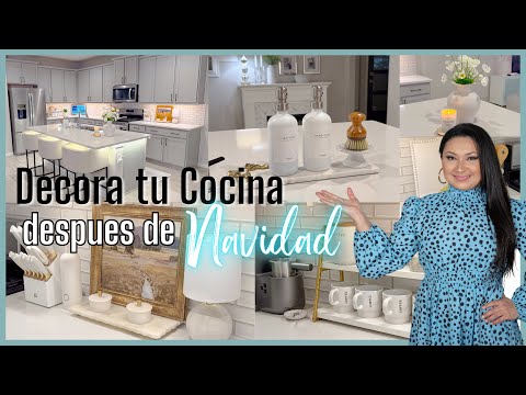 DECORA tu COCINA después de NAVIDAD / Kitchen Decor ideas