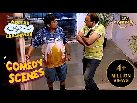 Jetha के धीरे चलने से Irritate हुआ Bhide | Taarak Mehta Ka Ooltah Chashmah | Comedy Scenes