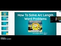 Arc Length and Angle Calculations