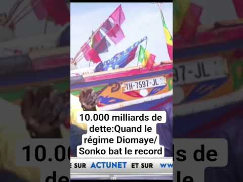 10.000 milliards de dette:Quand le régime Diomaye/Sonko bat le record #sentv #zikfm #dmedia