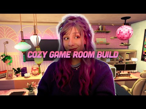 COZY GAME ROOM BUILD 💗 [using the new comfy gamer kit]