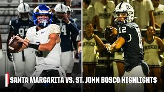No. 6 Santa Margarita (CA) vs. No. 11 St. John Bosco (CA) | Full Game Highlights | SC Next Showcase