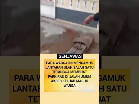 Bikin parkiran mobil di jalan umum