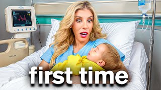 Seeing Our Baby For The First Time *Emotional*