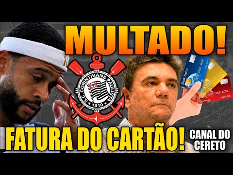 MEMPHIS FOI MULTADO! ANDRÉS SANCHEZ FEZ GASTOS INDEVIDOS COM CARTÃO DE CRÉDITO DO CLUBE!
