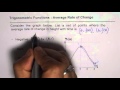 Average Rate of Change Concepts