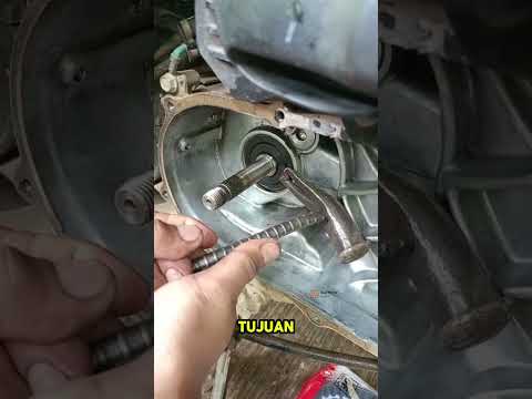 penggantian seal kruk as #asomotor #bengkel #bengkelmotor #mekanik #otomotif #