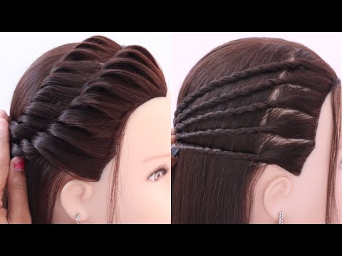 latest easy hairstyle | new hairstyle for party | hair style girl for wedding | hairstyles