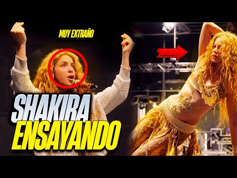 EXTRAÑO ENSAYO DE SHAKIRA para los GRAMMYS 2025 👁️ | Tendencias 2025