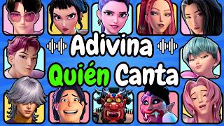 Adivina 20 PERSONAJES Y CANCIONES De LAS GUERRERAS K-POP😀❤️K-Pop Demon Hunters🎶Rumi💜Mira❤️Ginu🔥Saja🦁
