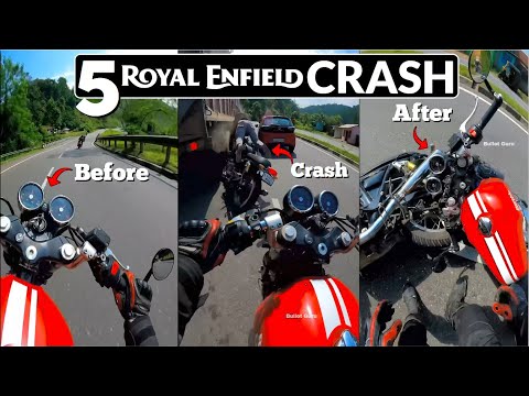 5 Royal Enfield Crash/Accidents Caught on Camera (2024 Updated) - Riders Fault