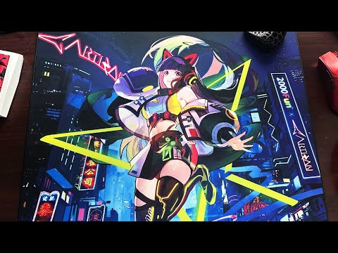 ARTISAN MADE AN ANIME MOUSEPAD (shocking)