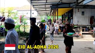 VILLAGE Life in Indonesia During Eid al Adha Celebration