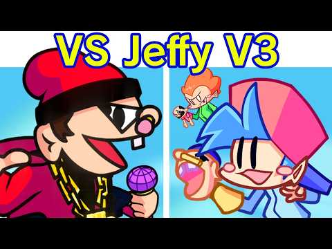 Friday Night Funkin' VS Jeffy Mod V3 Part 1 Update & Animation + Baby BF/GF/Pico (FNF Mod) (SML)