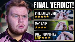I Tested & Rated Pro Darts Players' Grips!!