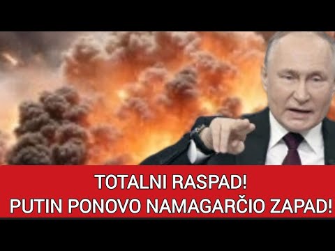 Totalni raspad! Putin ponovo namagarčio Zapad! Ruski neprijatelji u nokdaunu, evo šta se dešava...