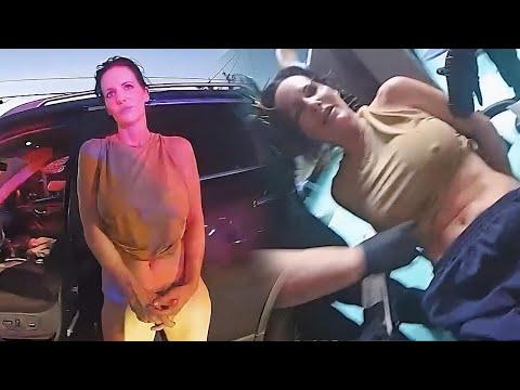 美國暗黑界女老師，不穿褲子酒駕被逮捕！