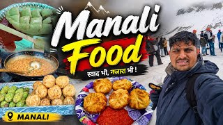 Manali Street Food Tour | Siddu, Maggie, Paratha, Momos, Samosa | Foodie Ajju