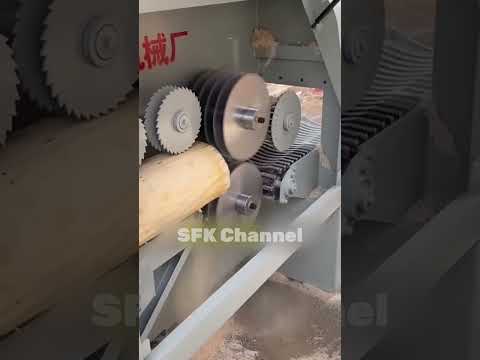 Cách máy cưa gỗ 6 lưỡi cưa ván gỗ #machine saw #woodworking #board #china