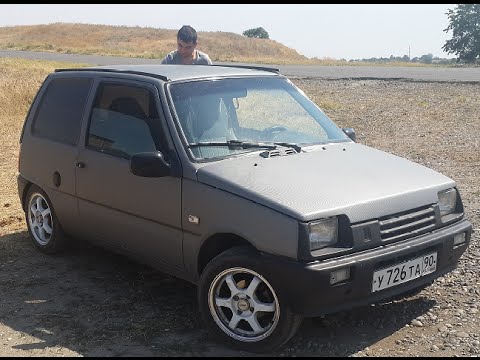 Ока с двигателем ваз 21083. приехали в Москву