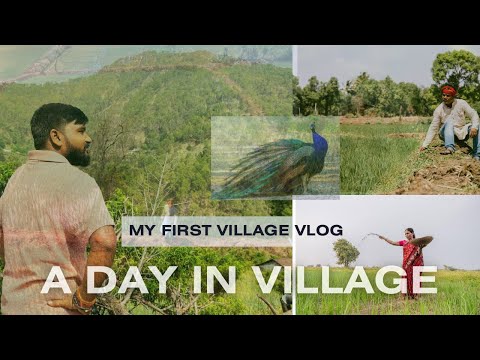 मेरा पहला व्लॉग गाँव की सौन्दर्य और सुकून से भरा हुआ।❤️