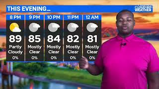 WGOM // Cam’s Saturday Evening Forecast ☀️