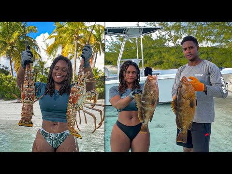 Bahamas Adventure Giant Lobster & Conch Catch And Cook