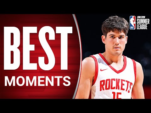 No.3 Overall Pick Reed Sheppard's BEST Moments of the NBA 2K25 Summer League!