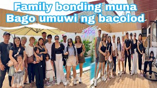 FAMILY BONDING MUNA BAGO UMUWI NG BACOLOD |KAINAN KANATAHAN AT SWIMMING|smilelyravlog
