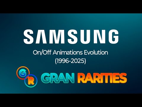 Samsung Startup and Shutdown Animations Evolution (1996-2025)