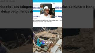 Tremor Devastador no Afeganistão: Atualizações Urgentes #shorts
